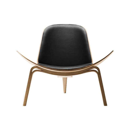 Nordic Smile Shell Chair Living Room Backrest Armchair Airplane Chair