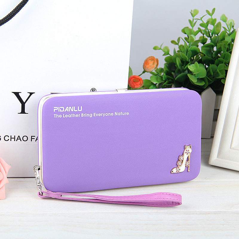 Baellerry feature phone box board ladies purse long pencil box purse one generation