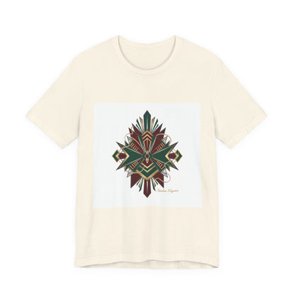 "Timeless Elegance" Art Deco Geometric T-Shirt | Vintage Luxury Graphic Tee