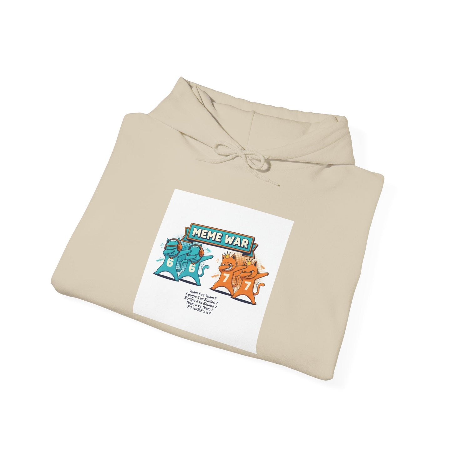 Meme War: Six vs. Seven Hoodie