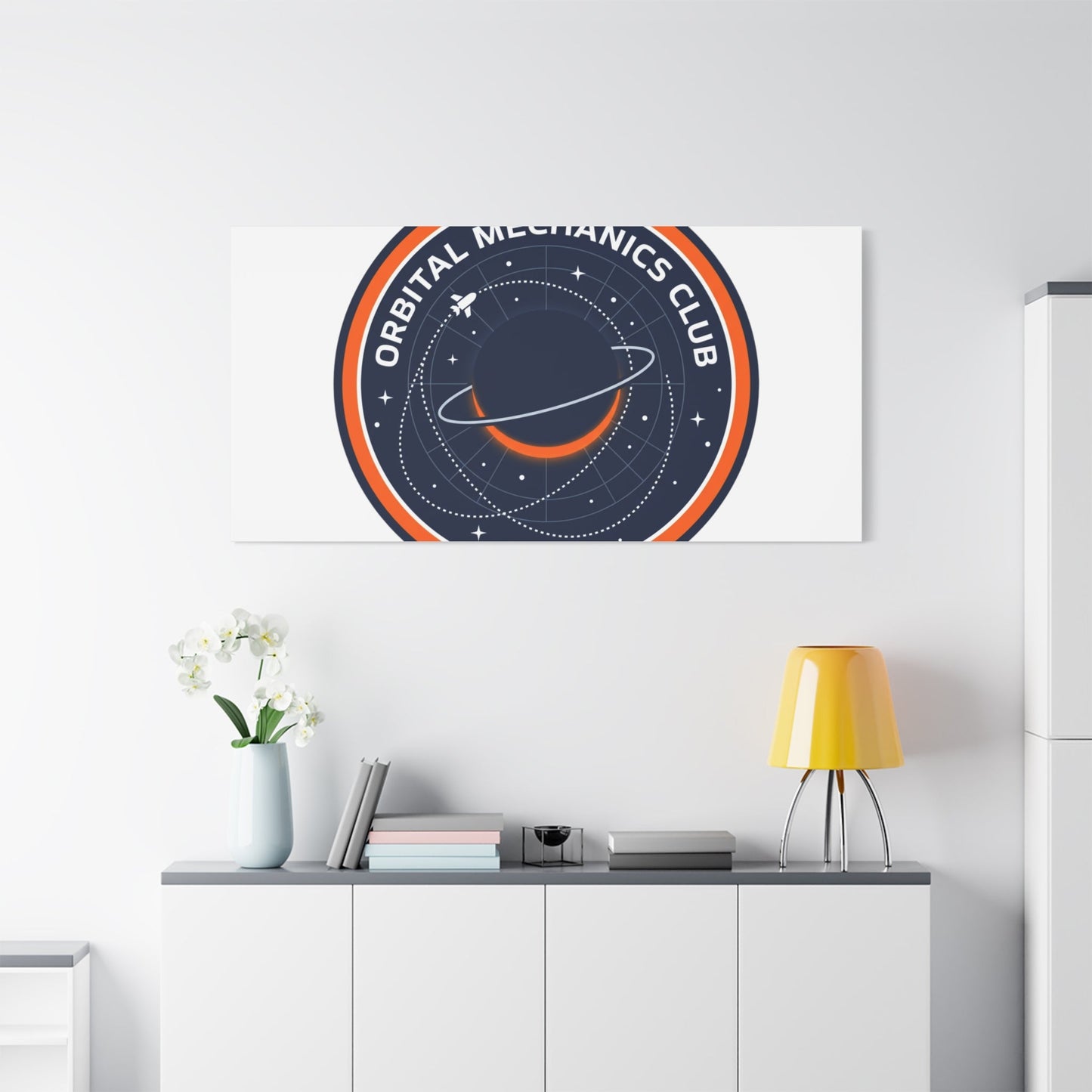 Orbital Mechanics Club Canvas | mission patch, space science