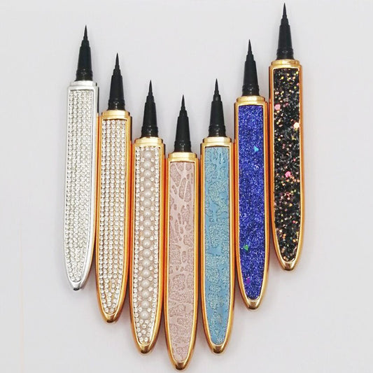 False Eyelashes Self-adhesive Eyeliner Multicolor Custom Designs