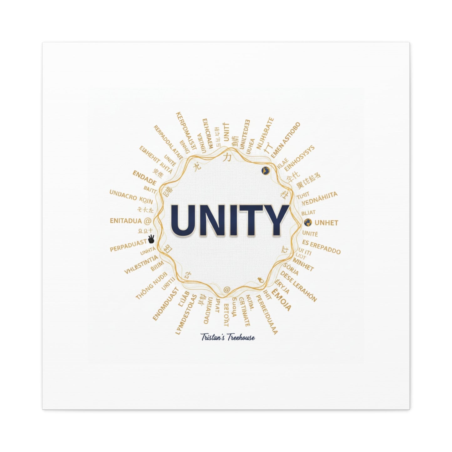 UNITY Canvas, Matte Stretched 1.25" | Dry January sober curious decor