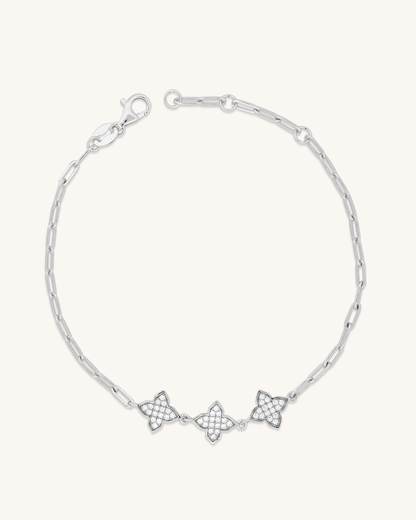Triple Clover Bracelet