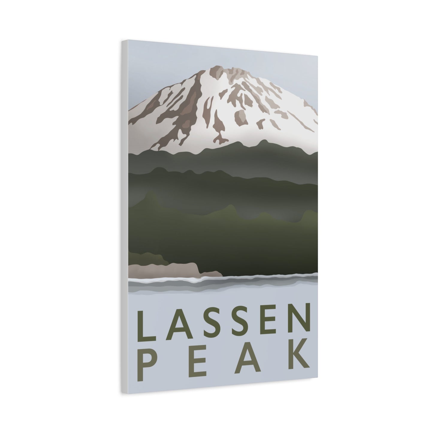 Lassen Peak Canvas Print – Wall Art