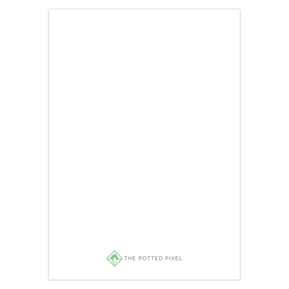 Peony Greeting Card – Blank Inside With Envelope