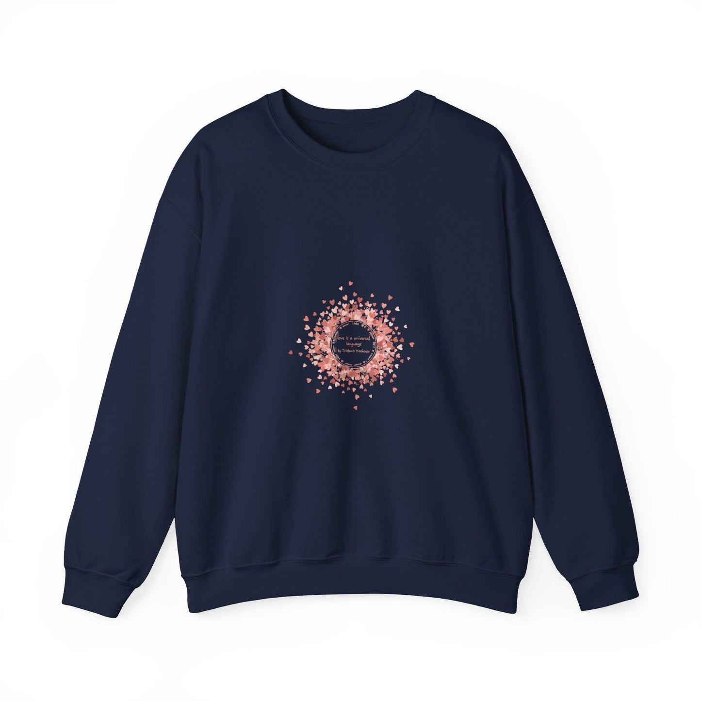 Tiny Heart Confetti Crewneck Sweatshirt | tiny heart design, valentine doodle
