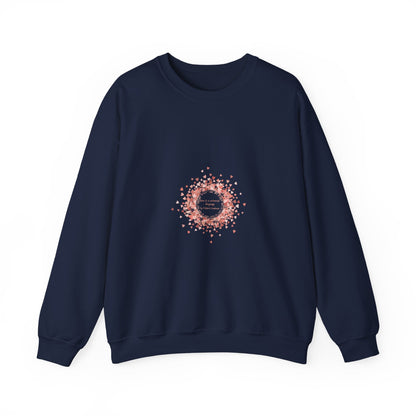 Tiny Heart Confetti Crewneck Sweatshirt | tiny heart design, valentine doodle