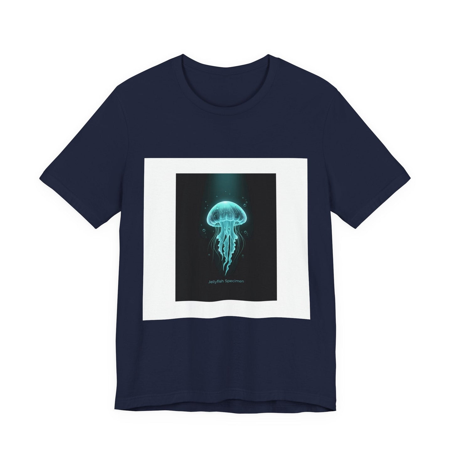 Jellyfish Specimen T-Shirt | Bioluminescent Deep Sea Graphic Tee