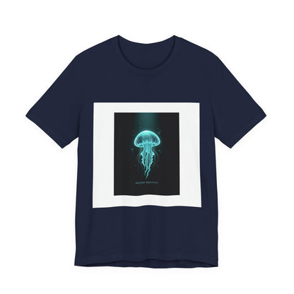 Jellyfish Specimen T-Shirt | Bioluminescent Deep Sea Graphic Tee