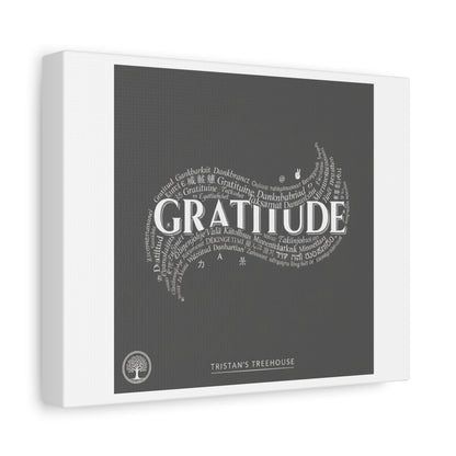 Gratitude Wall Art Matte Canvas | Tiny Treats, sweet uplifting print