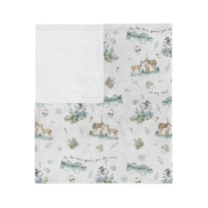 My Soul Longs Minky Blanket