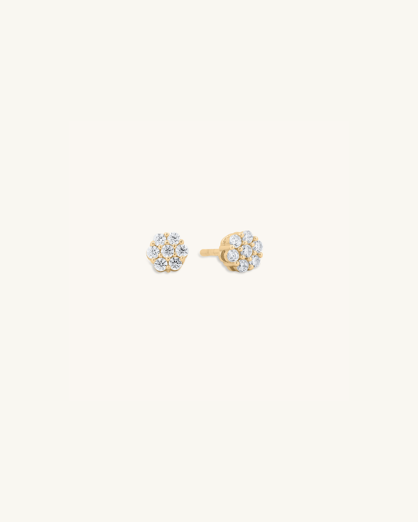 Flower Flat Back Studs
