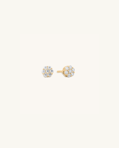Flower Flat Back Studs