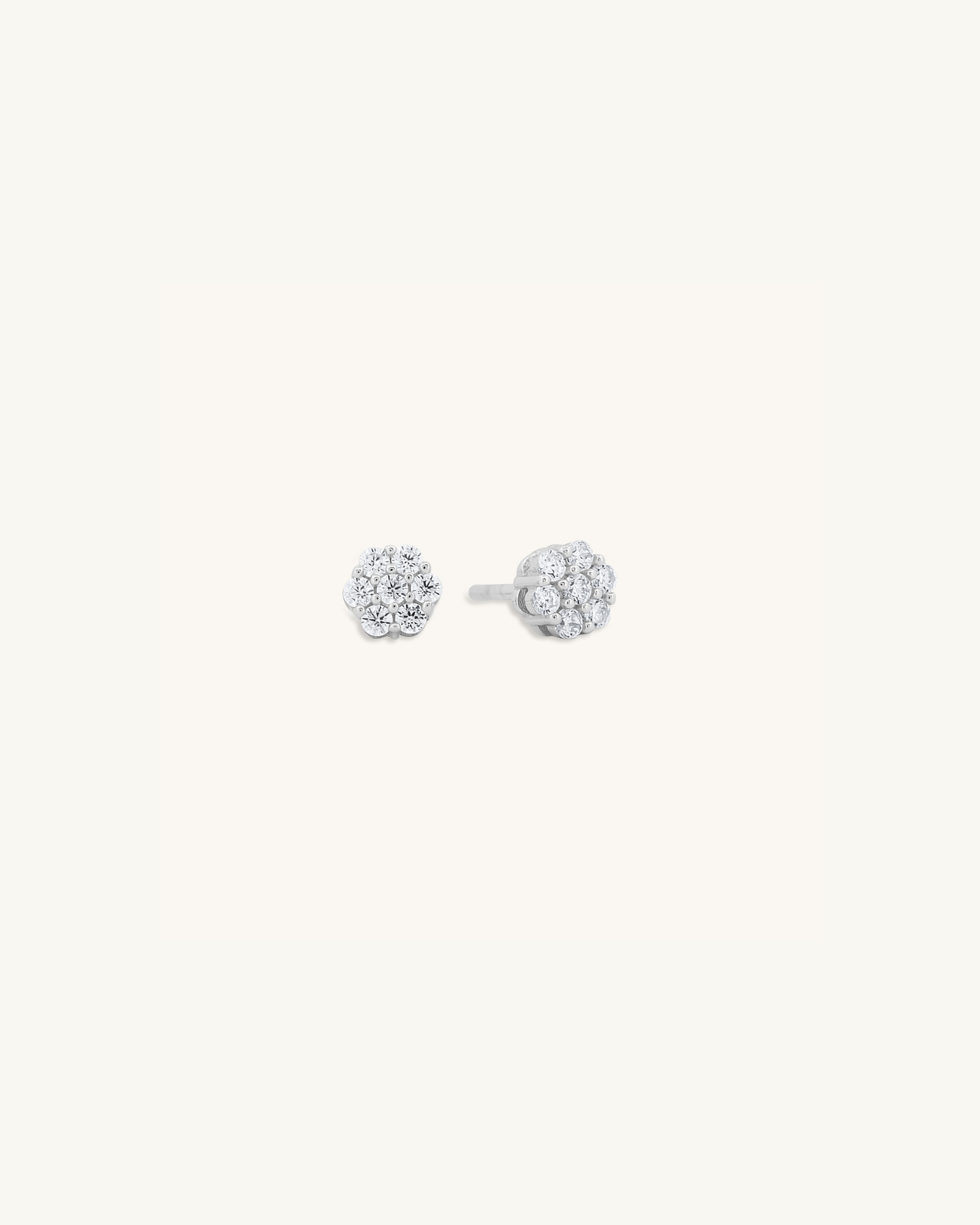 Flower Flat Back Studs