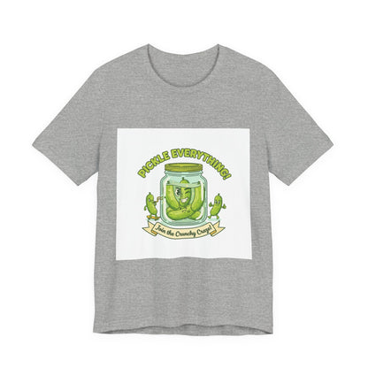 Pickle Everything Jar T-Shirt | pickle shirt, brine design