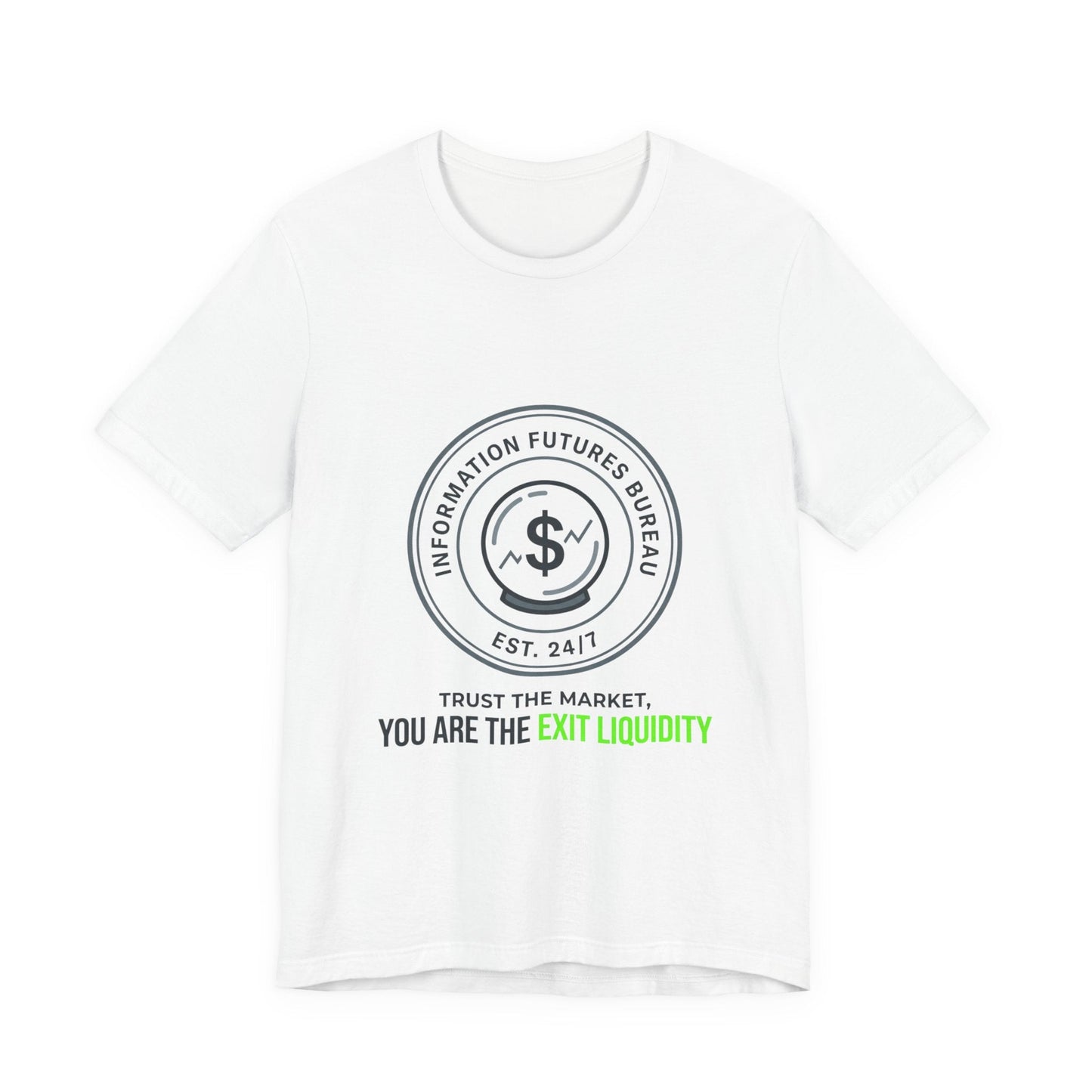 Exit Liquidity Tee | insider trading satire, prediction markets, finance humor