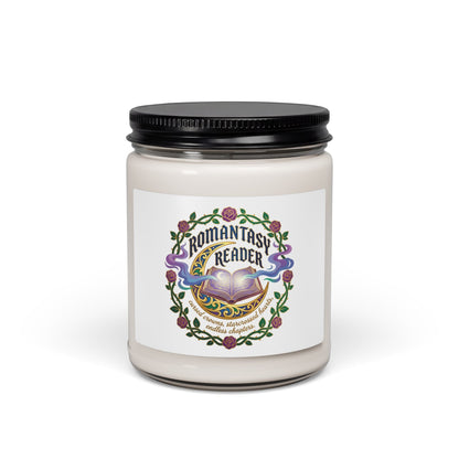 Romantasy Reader Candle, scented soy candle | enchanted, book lover
