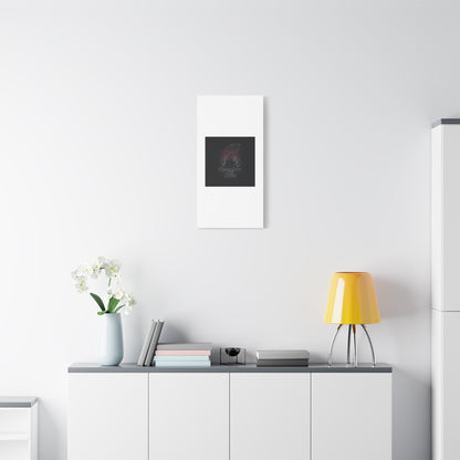 Whispered Secrets of the Shadows Castle Wall Art, Matte Canvas | Gothic Medieval Decor