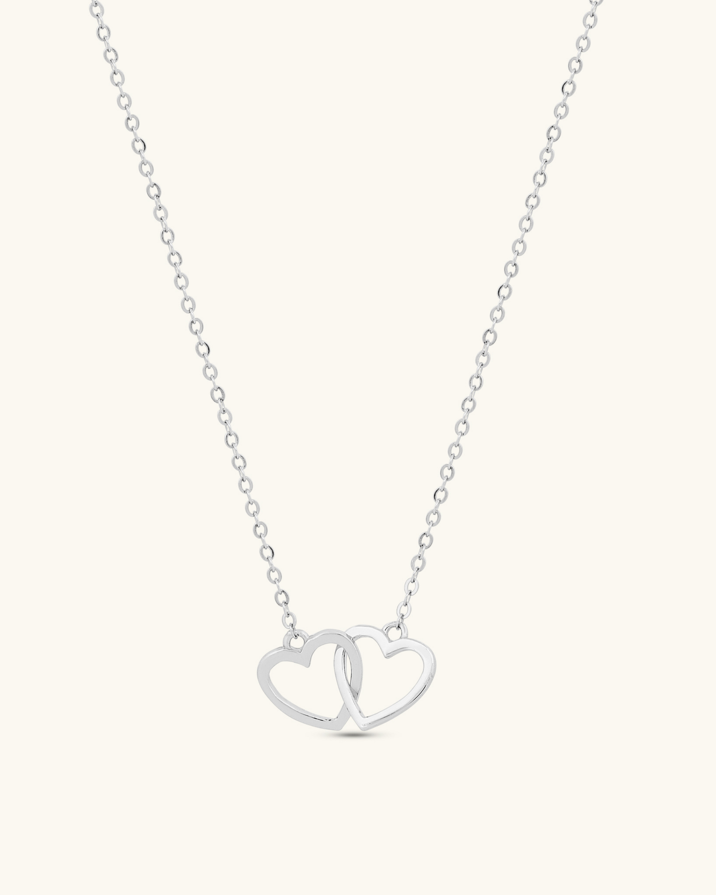 Double Heart Necklace