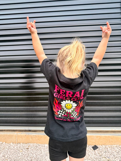 Feral Girls Club Tee - NEW ARRIVAL