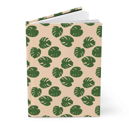 Monstera Pattern Hardcover Journal
