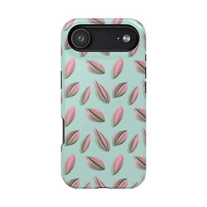 Tradescantia Nanouk Pattern Phone Case – Dual Layer Protective Cover