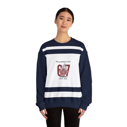 Weird Cupid Graphic Sweatshirt | quirky heart shirt, chaotic love design