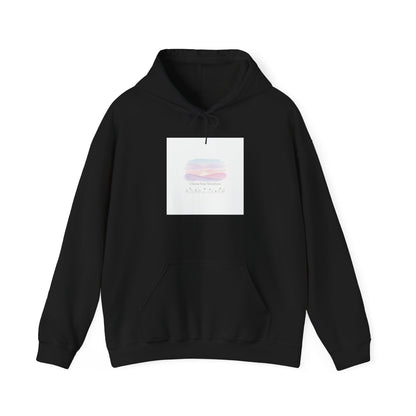 gentle intentions hoodie | soft wellness, mindful resolution art