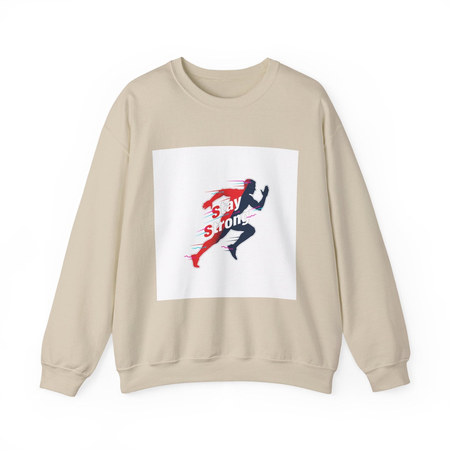 Stay Strong Runner Sweatshirt | Fitness Motivation, Activewear Workout