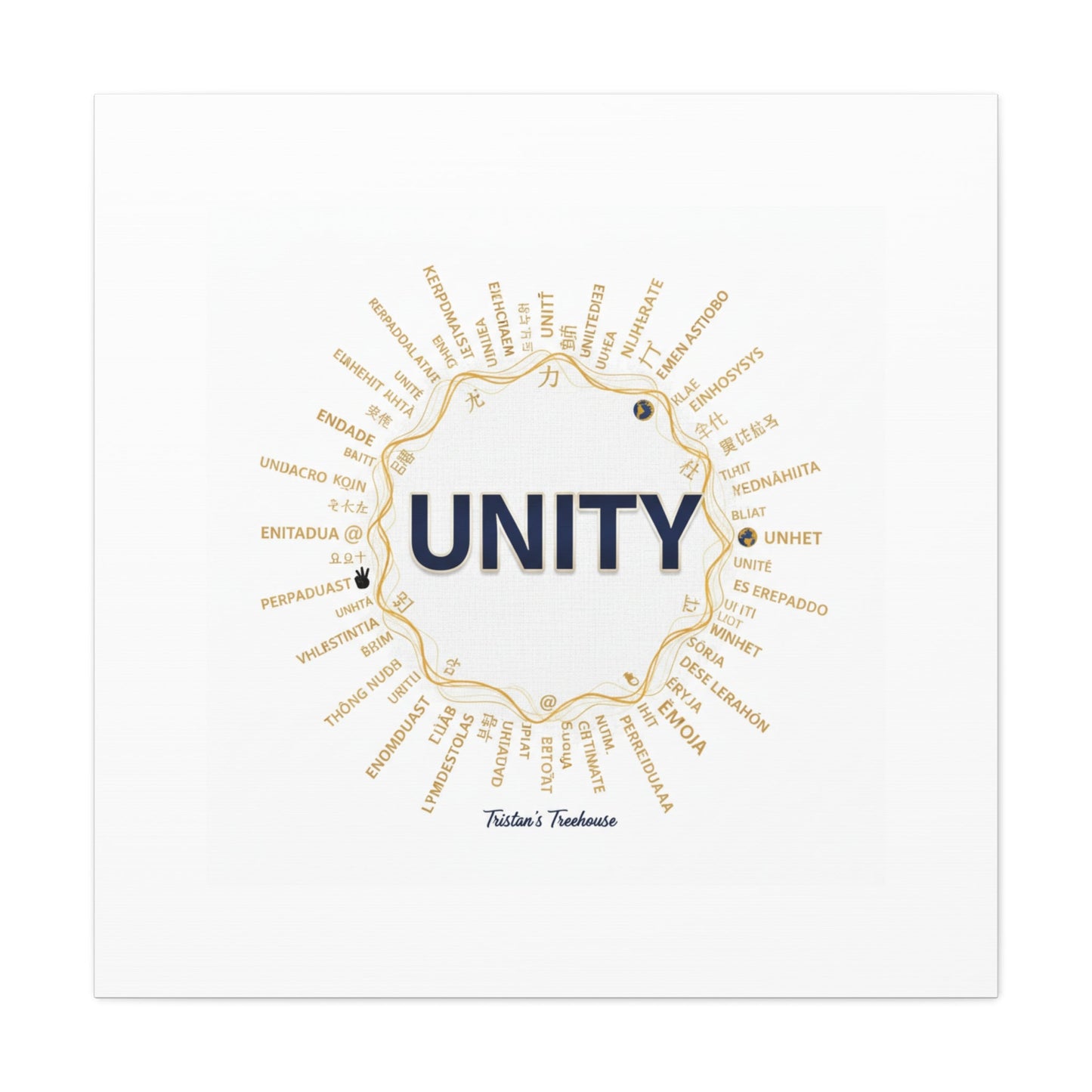 UNITY Canvas, Matte Stretched 1.25" | Dry January sober curious decor