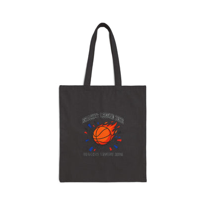 Bracket Legend Basketball Tote | college tournament, gameday hoops