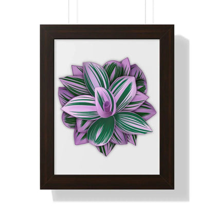 Tradescantia Nanouk Framed Print – Botanical Wall Art