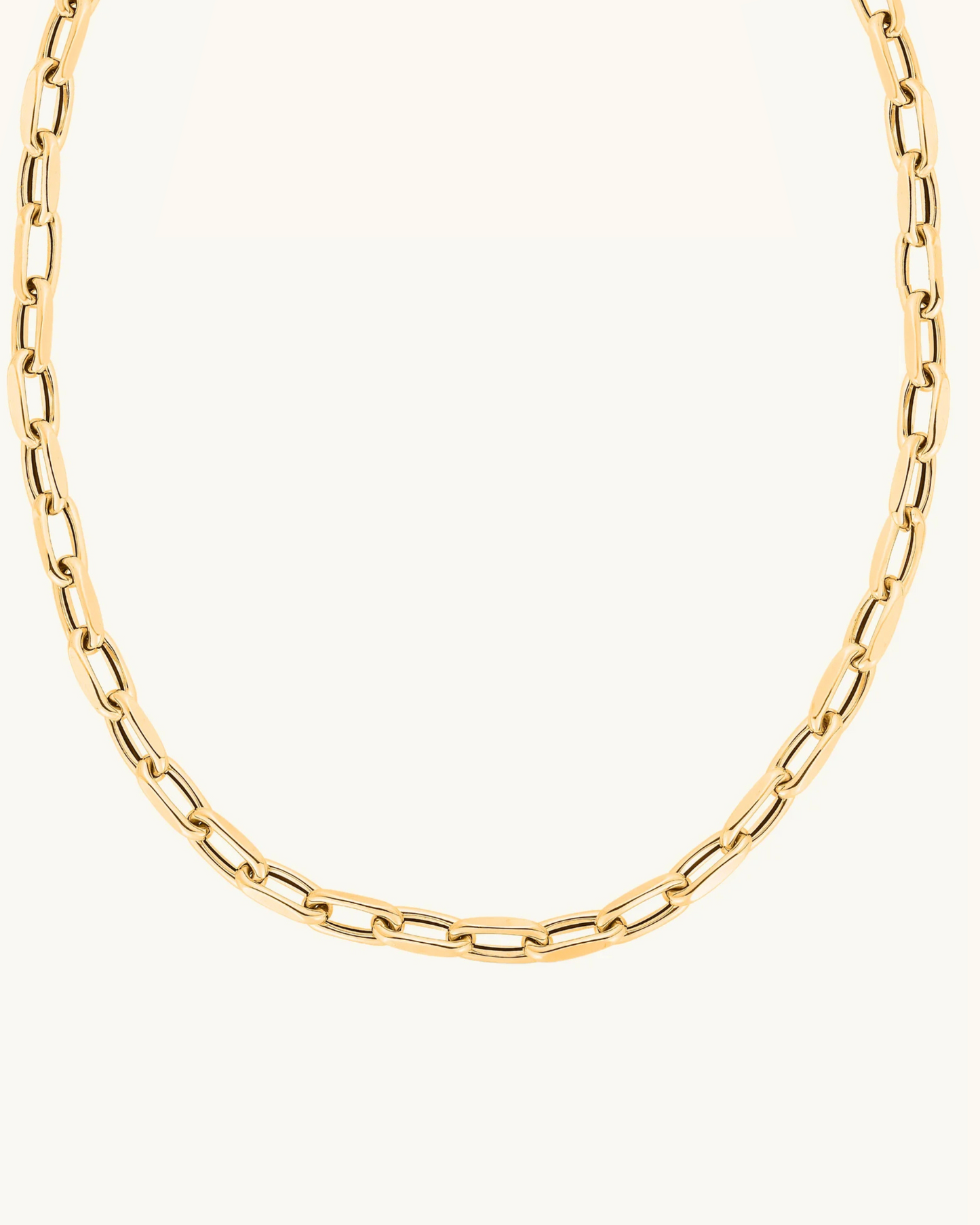 14K 6mm French Cable Fashion Link Chain
