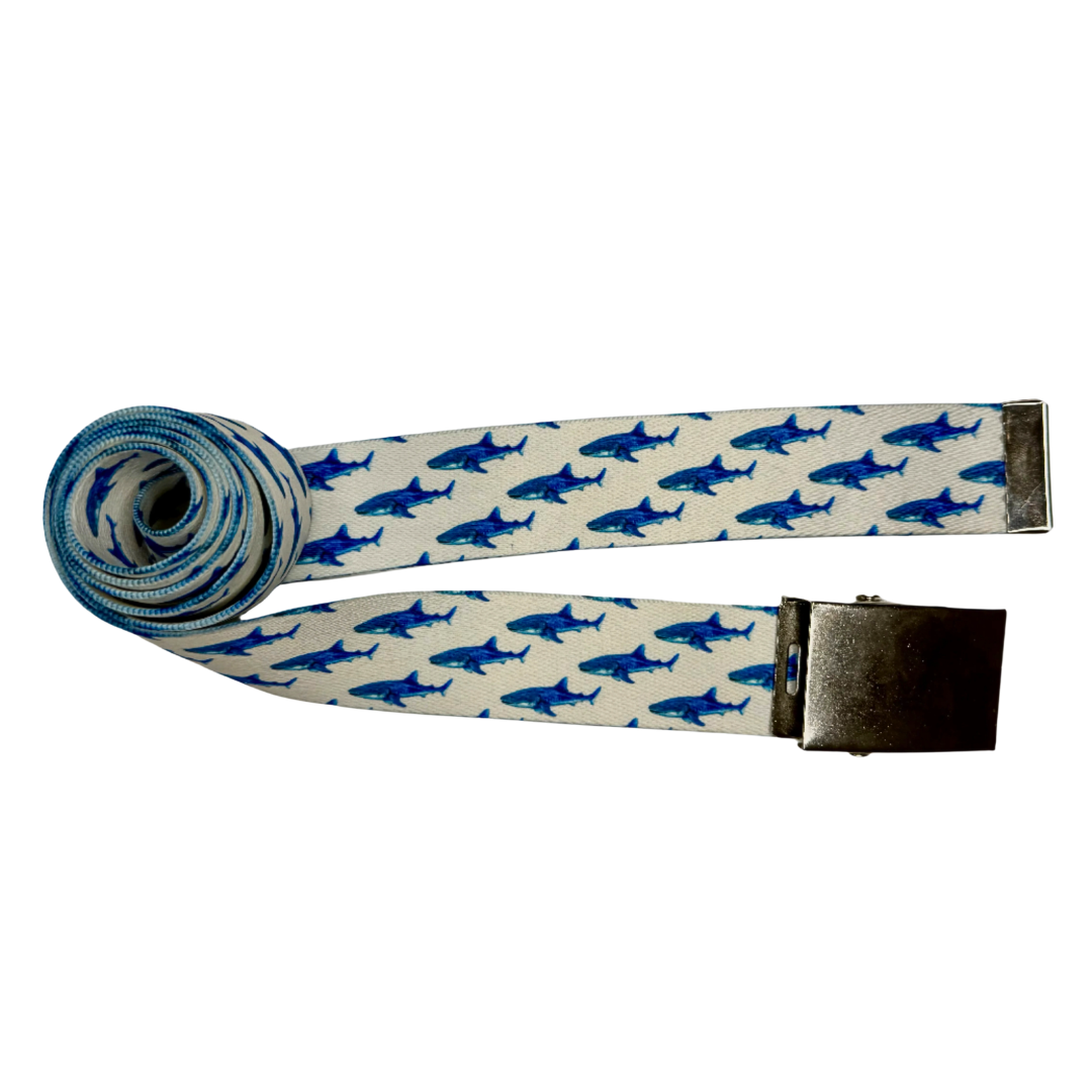 1.5" Blue Whale Shark Belt