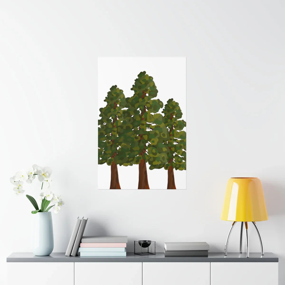 Coastal Redwood Print – Unframed Wall Art