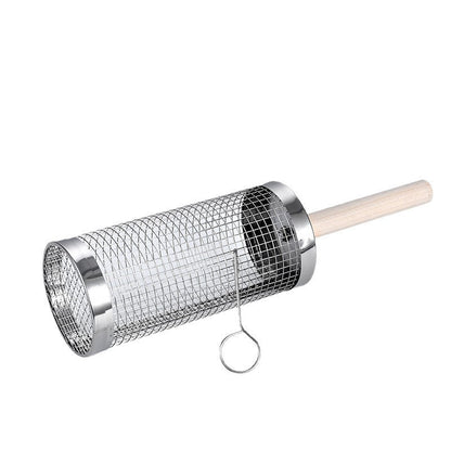 Stainless Steel Round Barbecue Grill For Outdoor Convenience