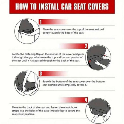 2pcs Brown Skull Car Seat Covers Suitable for Front Seats, High Back Design, Material, Suitable for Cars, SUVs and Trucks, Women's Car Accessories, Christmas Eve Scares, Halloween, Special Promotion Clearance.
