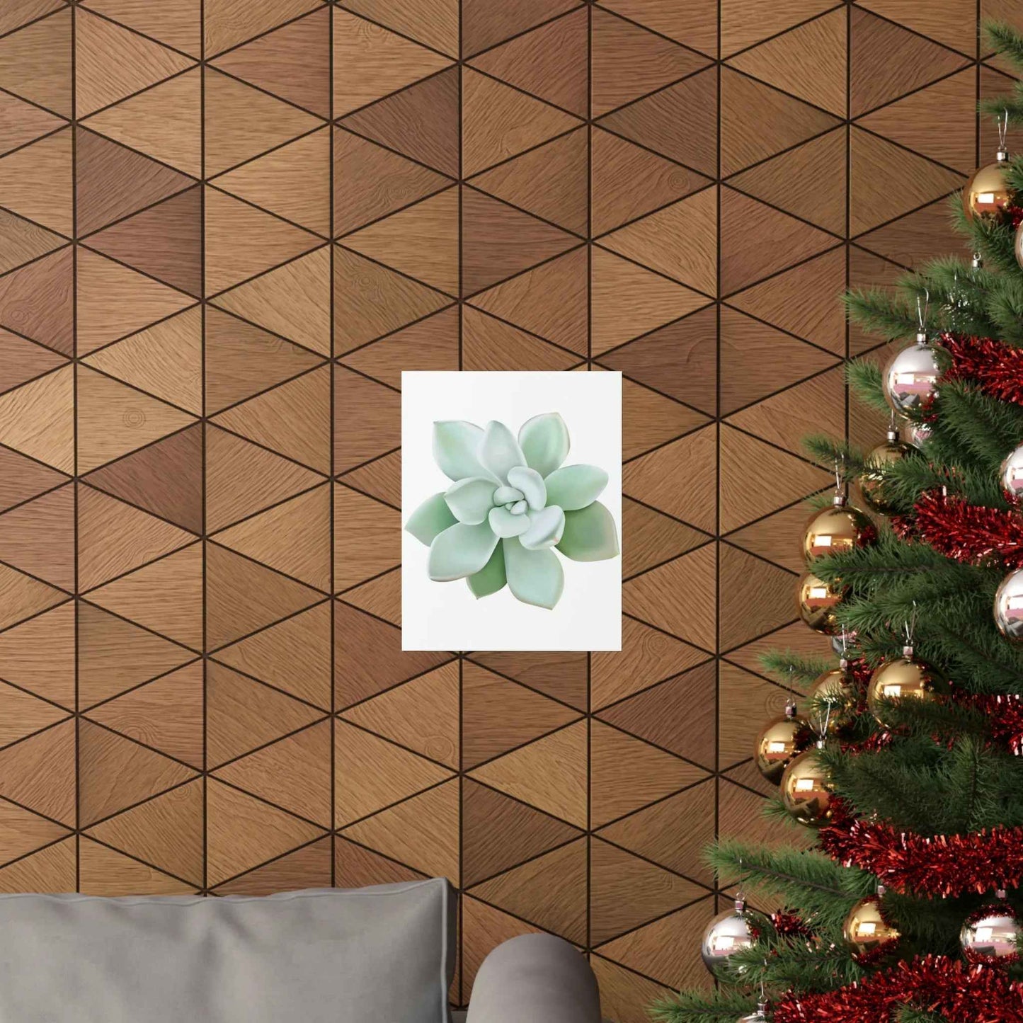 Pachyveria Haagei Succulent Botanical Print – Unframed Wall Art