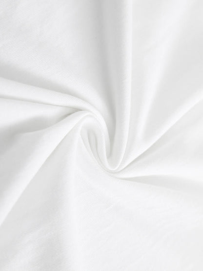 Men's Breathable Cotton "C" T-shirt