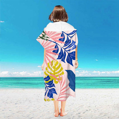 Microfiber Cloak Beach Quick-drying Bathrobe Cloak Beach