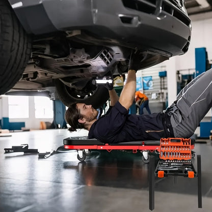 Pro-Series 3-in-1 Foldable Mechanic Creeper & Repair Platform | 550lbs Capacity