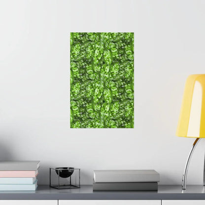Aglaonema Pictum Botanical Print – Unframed Wall Art