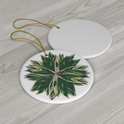 Stromanthe Triostar Ceramic Ornament