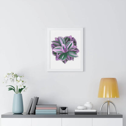 Tradescantia Nanouk Framed Print – Botanical Wall Art