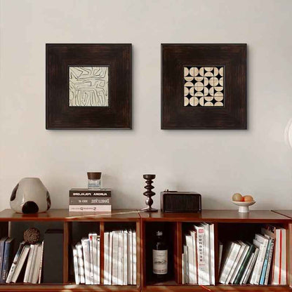Silent Style Middle-ancient Art Decorative Painting Living Room Wall Painting Restaurant Wallpaper Bedroom Bedside Painting