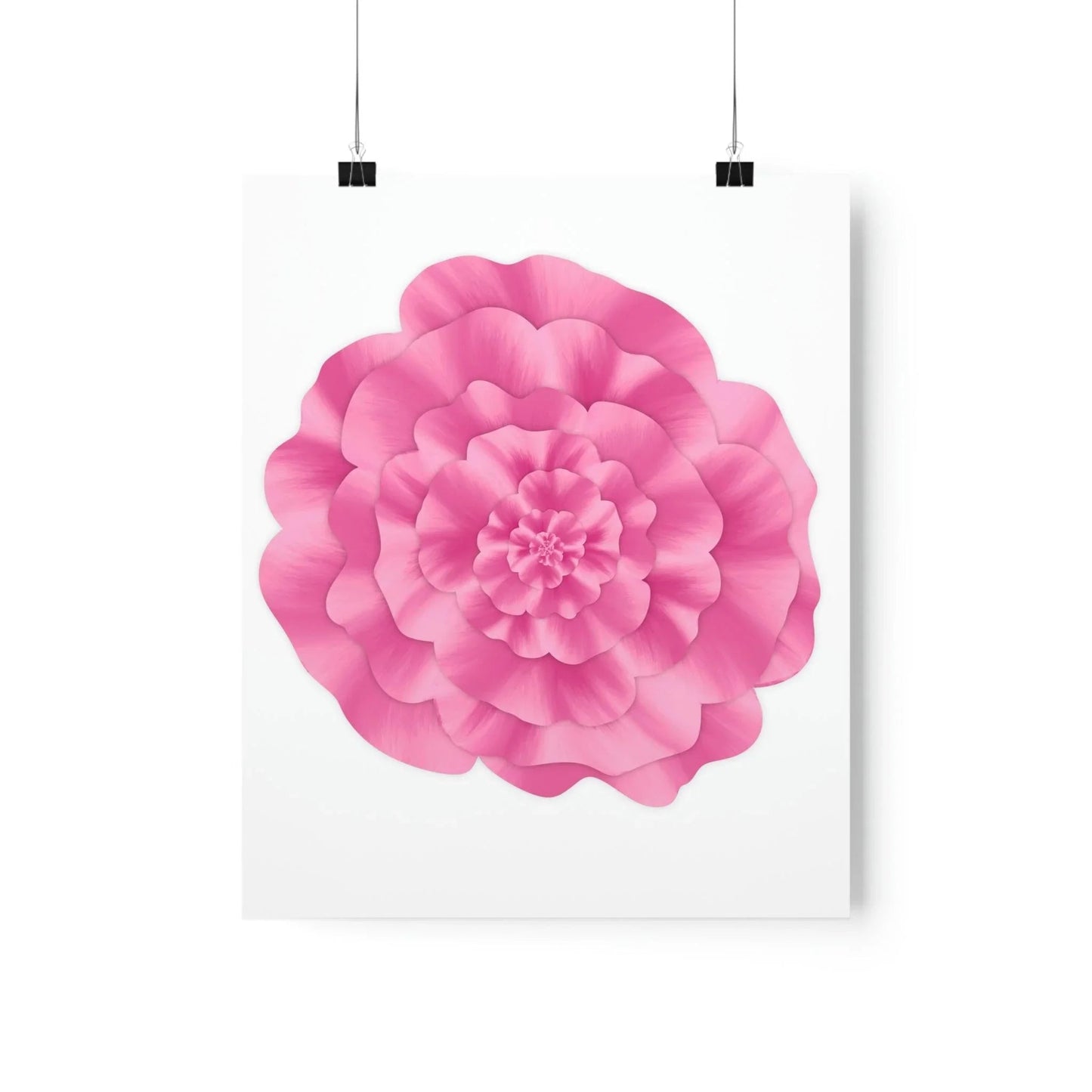 Peony Botanical Print – Unframed Wall Art