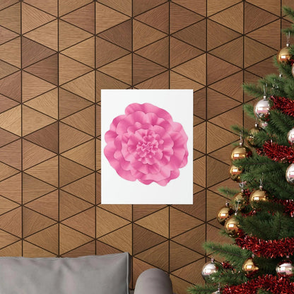 Peony Botanical Print – Unframed Wall Art