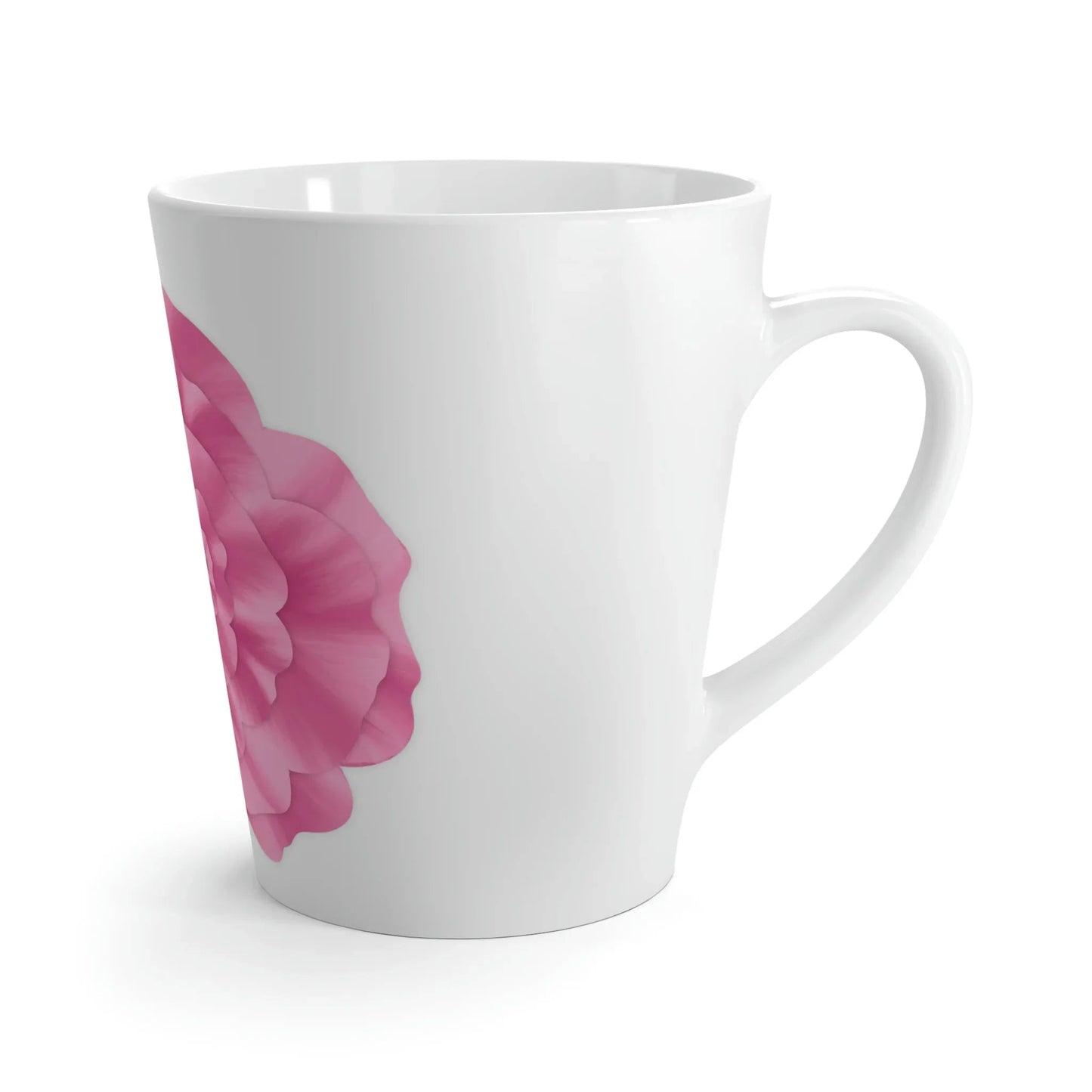 Peony Ceramic Mug 12 oz