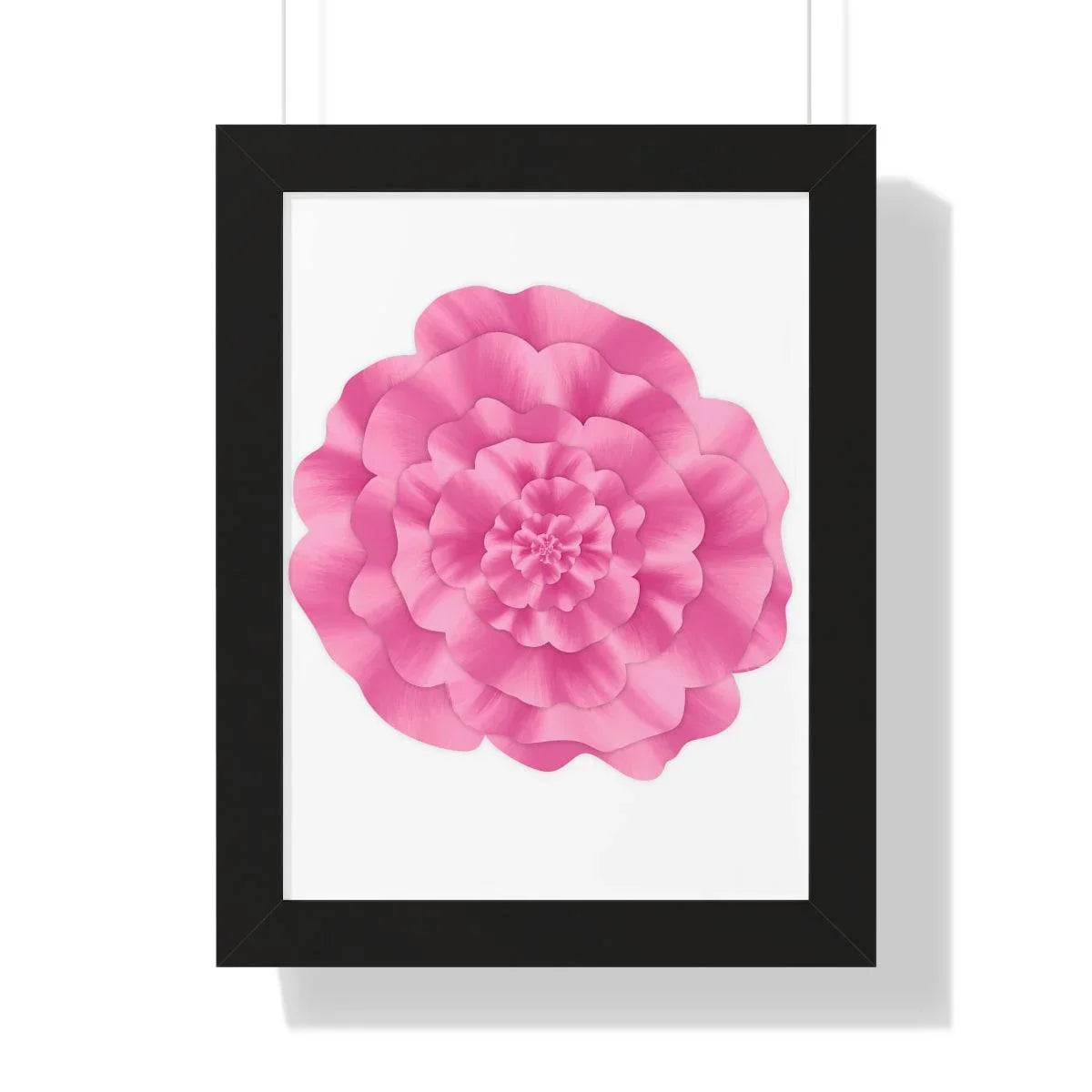 Peony Framed Print – Botanical Wall Art